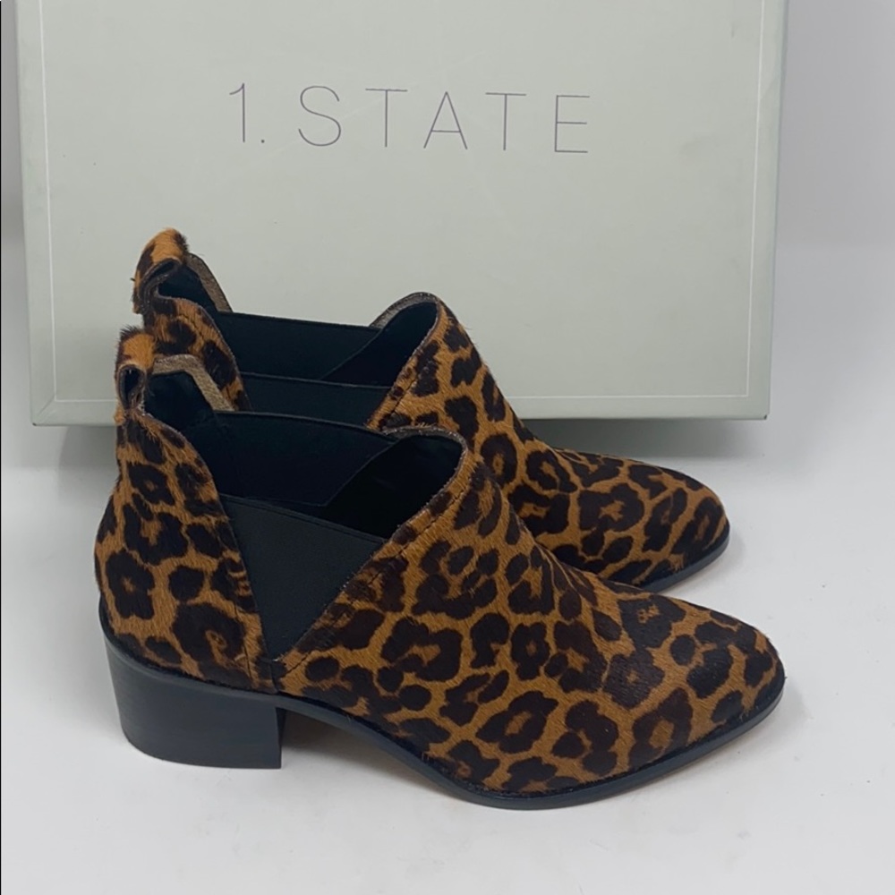 New 1 state Idrus leopard real cow hair fur